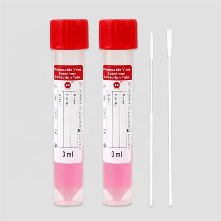 Specimen Collection Tube With Flocked Swab suppliers